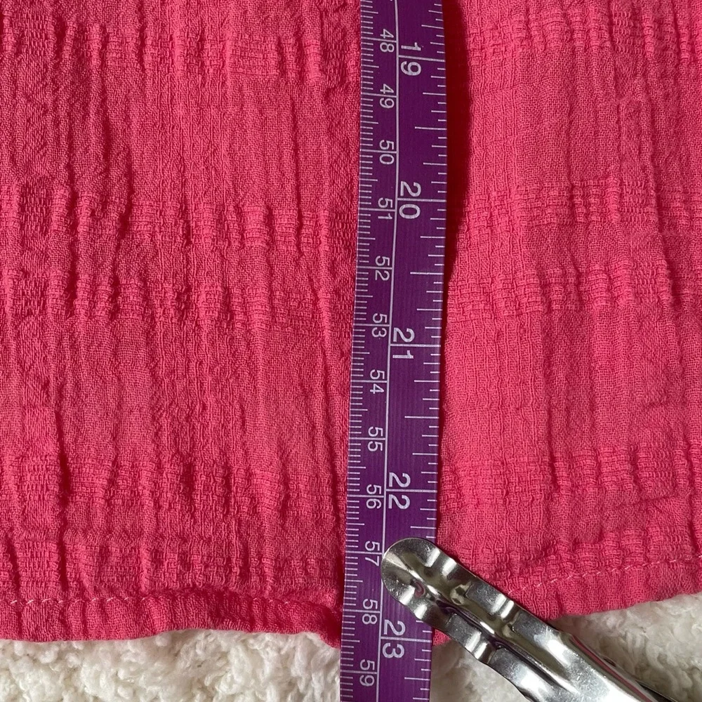 Shelby Textured Split Neck Top XL Sun-kissed coral
Evereve - Picture 7 of 13